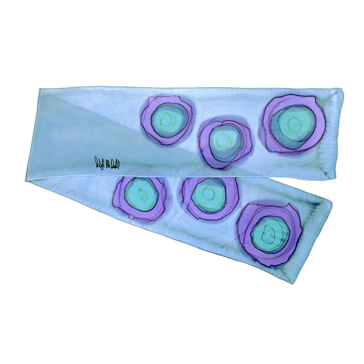 Deboragh McDonnell Small Hand-Painted Scarves