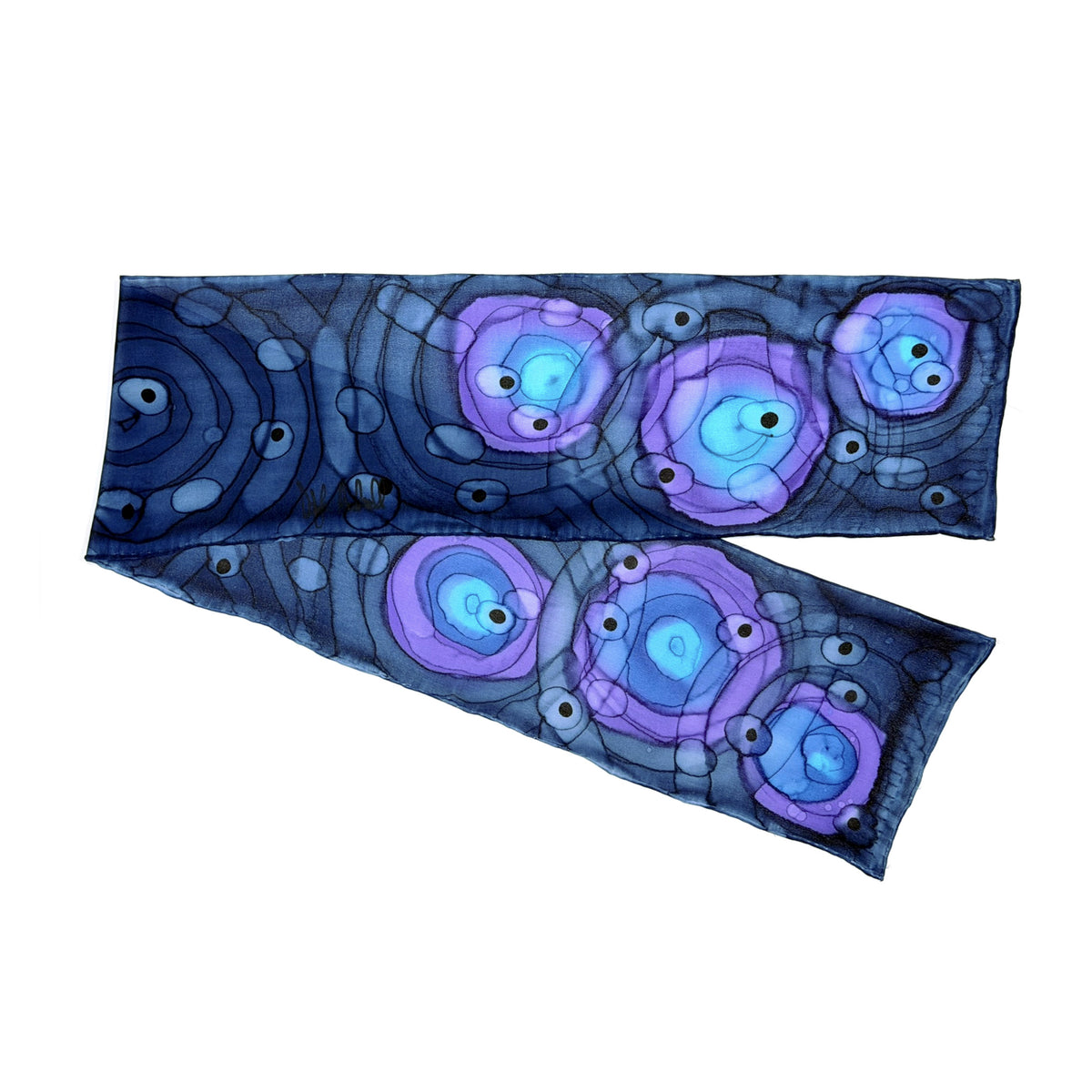 Deboragh McDonnell Small Hand-Painted Scarves