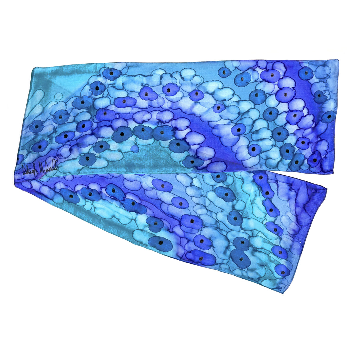 Deboragh McDonnell Medium Hand-Painted Scarves