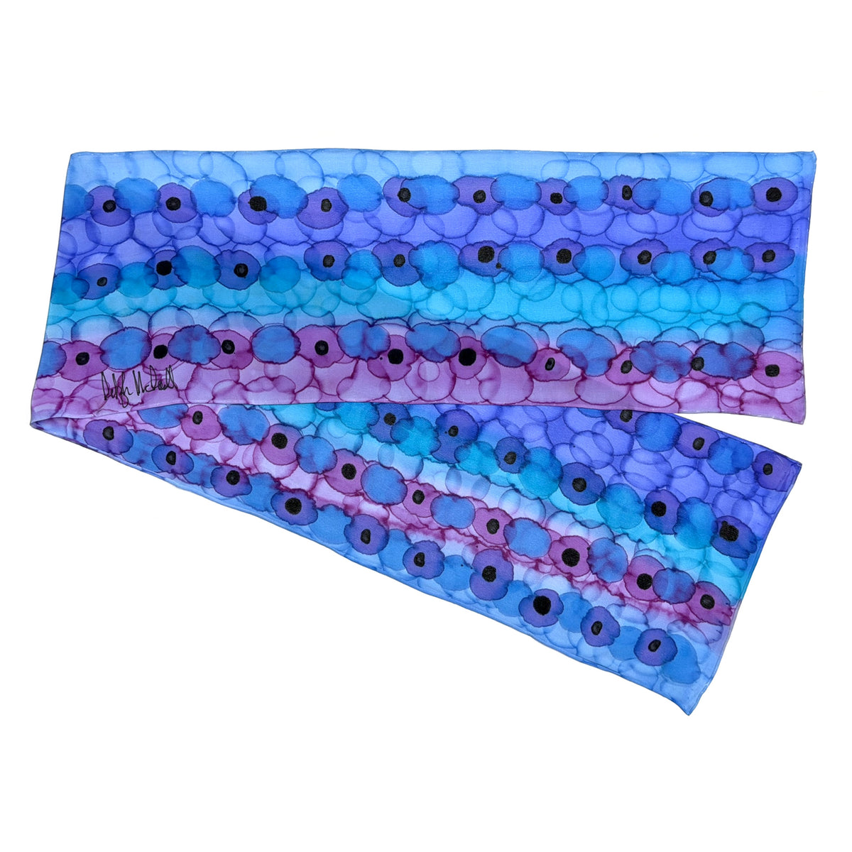 Deboragh McDonnell Medium Hand-Painted Scarves