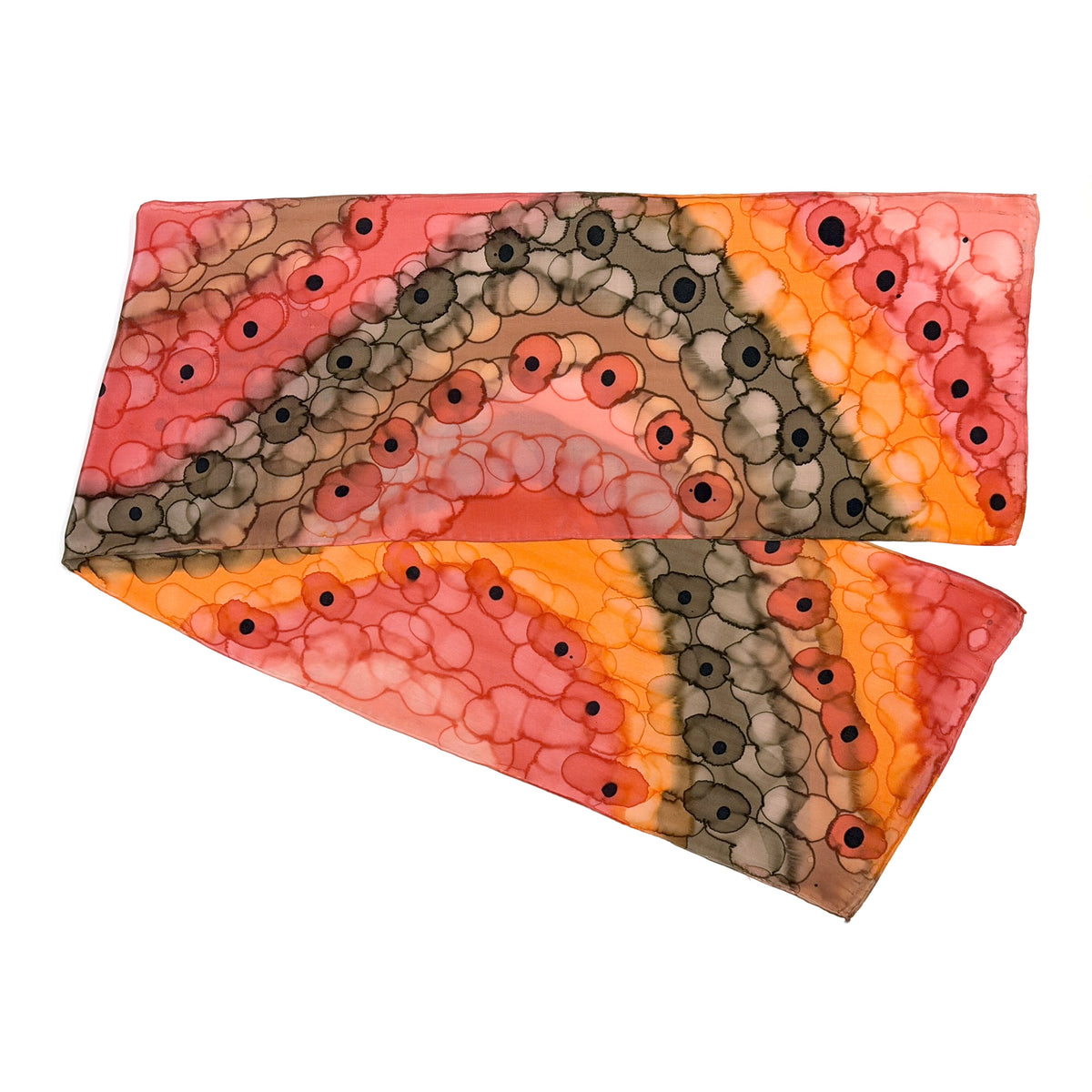 Deboragh McDonnell Medium Hand-Painted Scarves