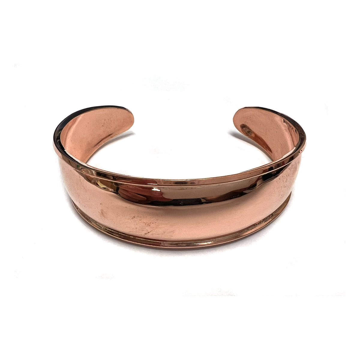 Copper Smooth Cuff Bracelet