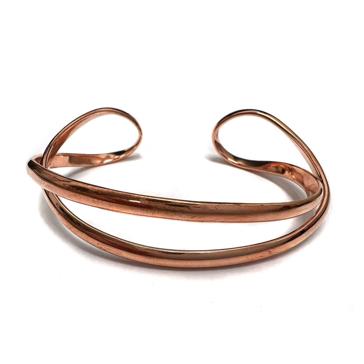 Copper Smooth Molded Bracelet