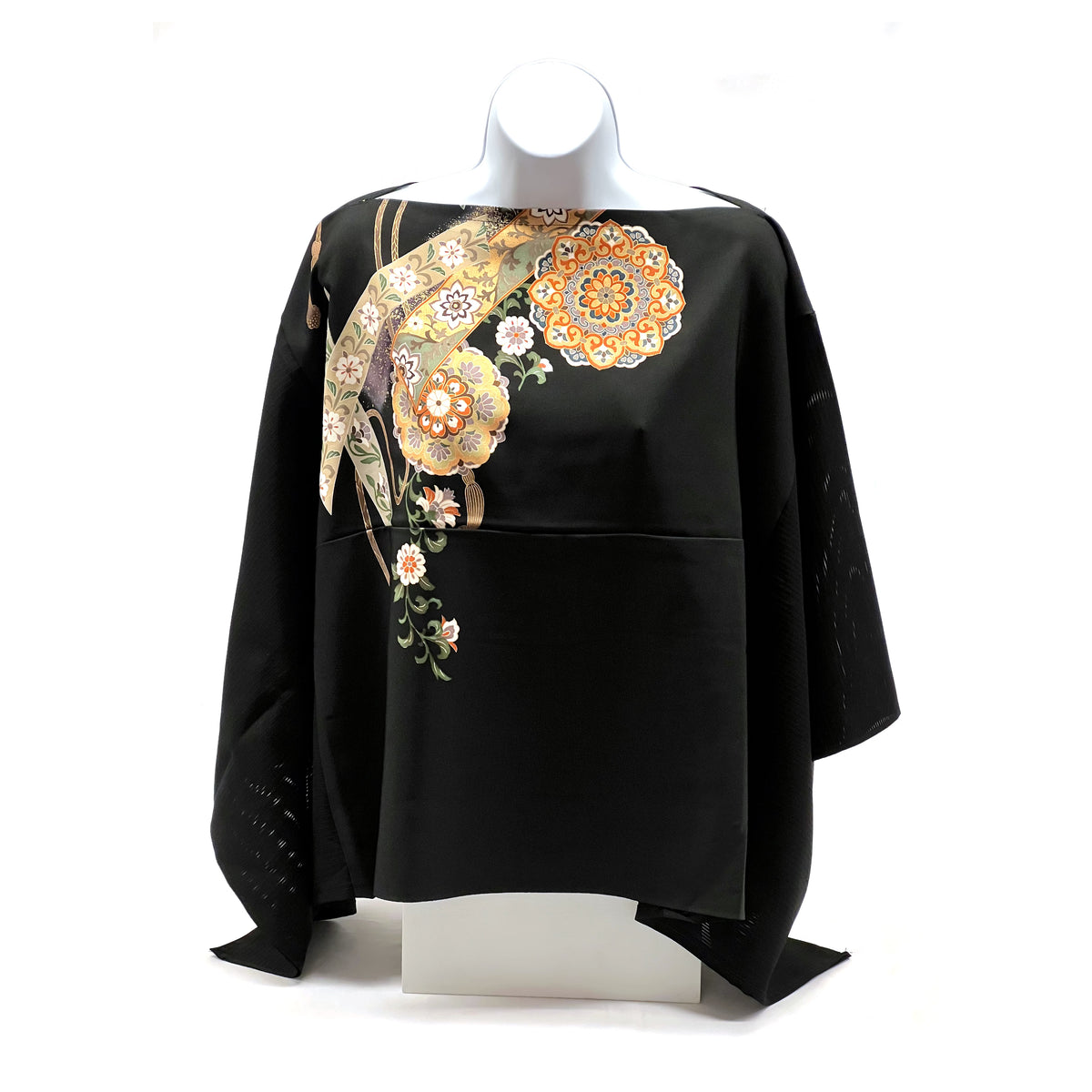 Vintage Kimono Yuzen Blouses