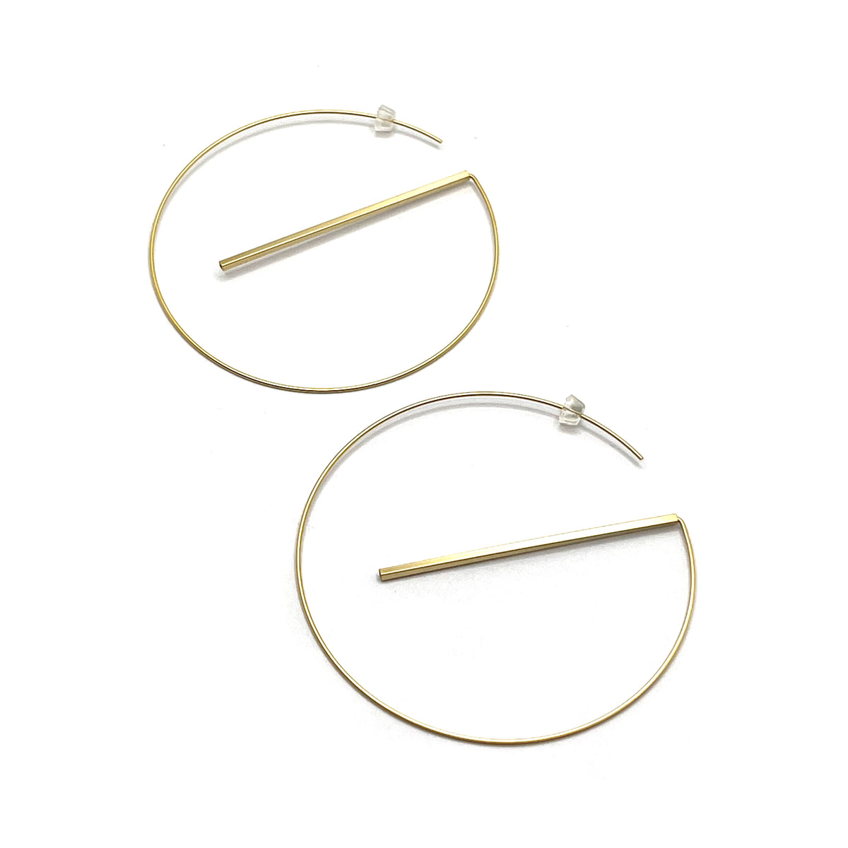 Float Hoop Earrings