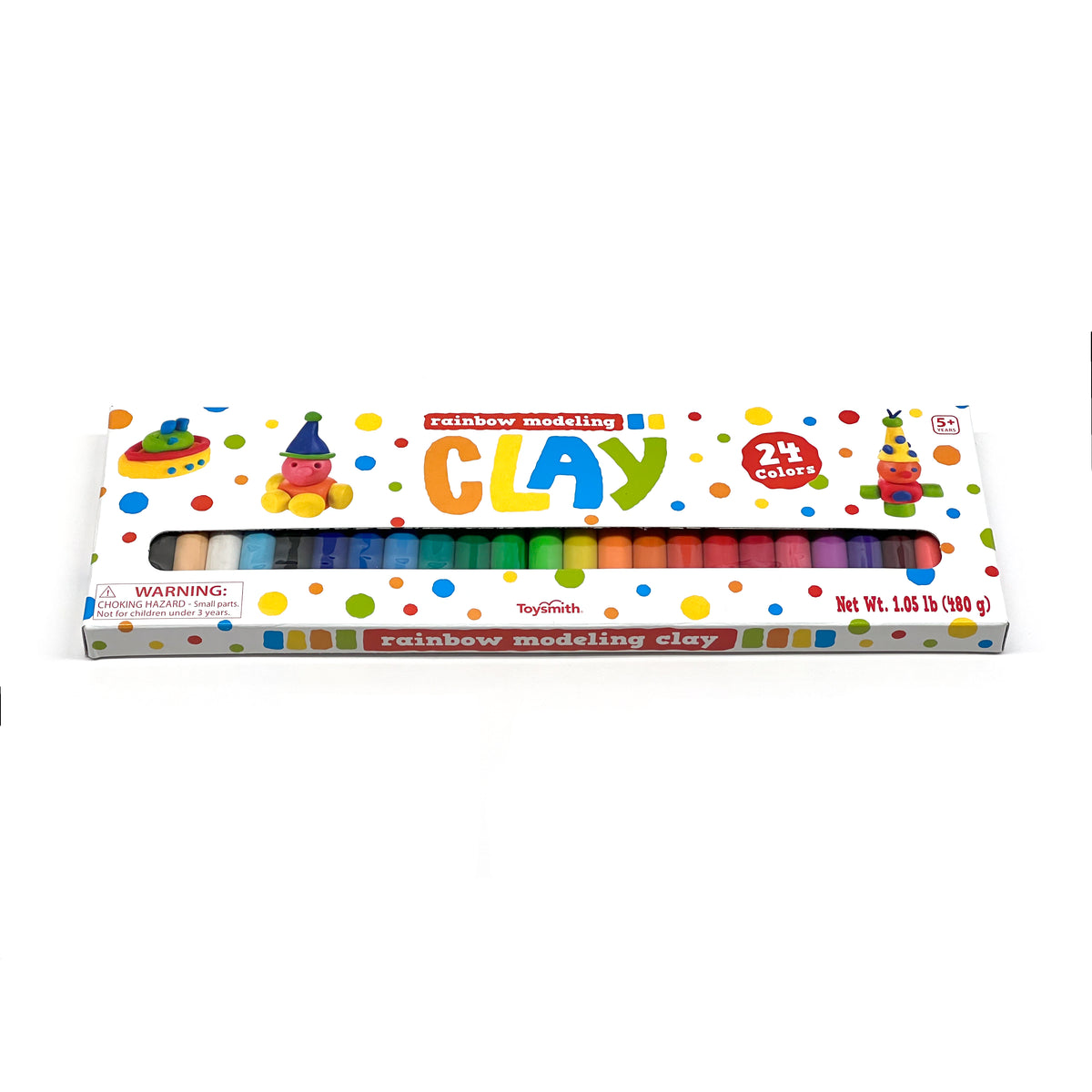 Pâte à modeler arc-en-ciel
