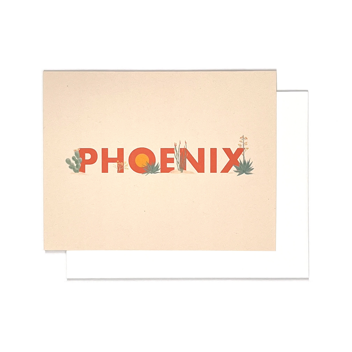 Desert Flora Greeting Card