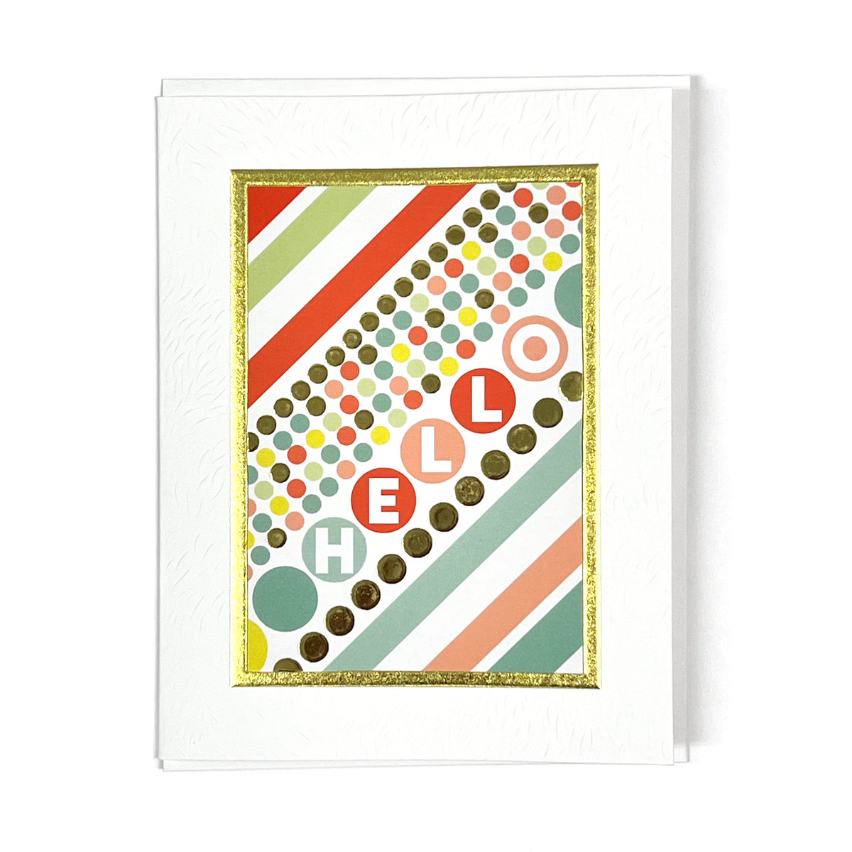 Hello Dots Everyday Greeting Card