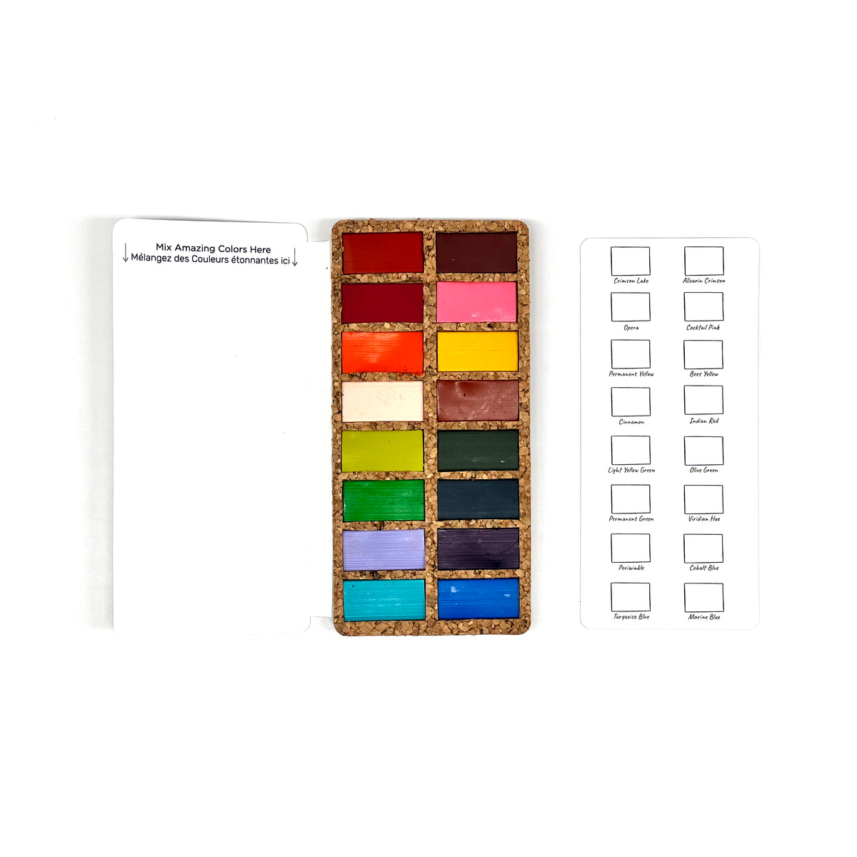 Viviva 16 Spring Pans Watercolor Set