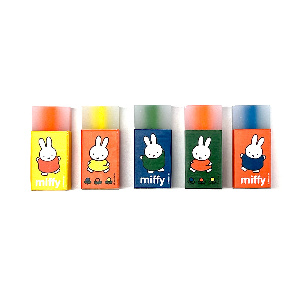 Miffy Classic Eraser Set