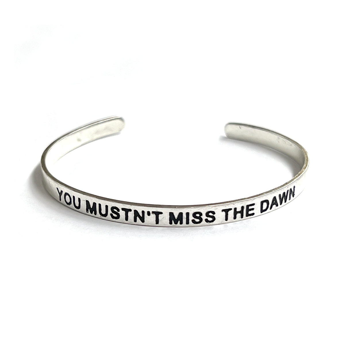 Georgia O&#39;Keeffe Quote Bracelet