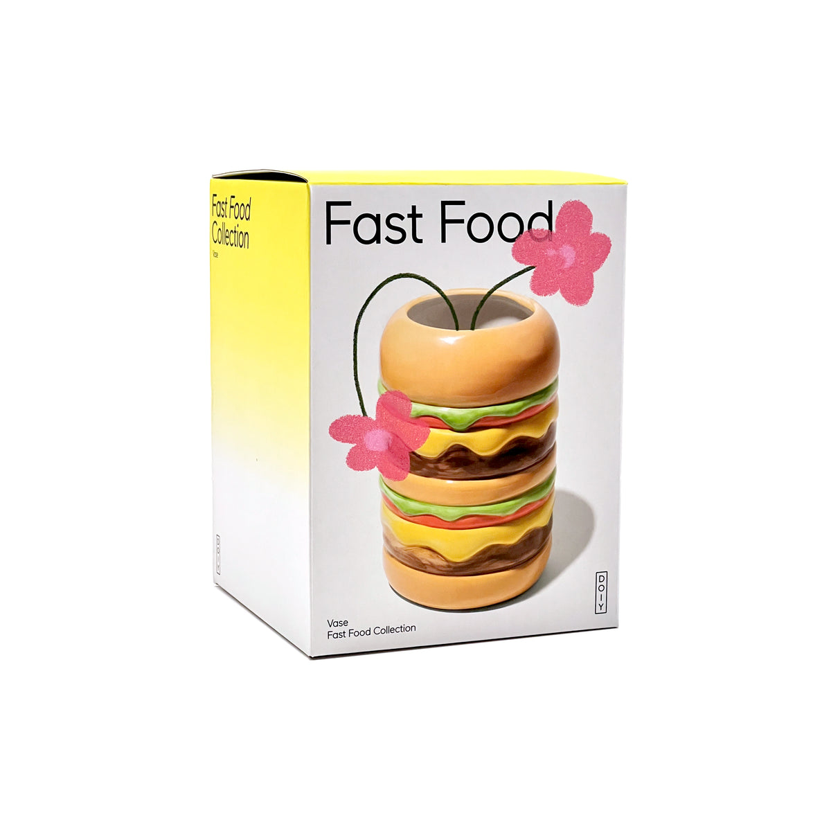 Double Cheeseburger Vase