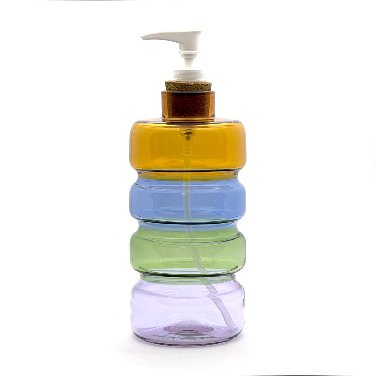 Distributeurs de savon en verre primitifs