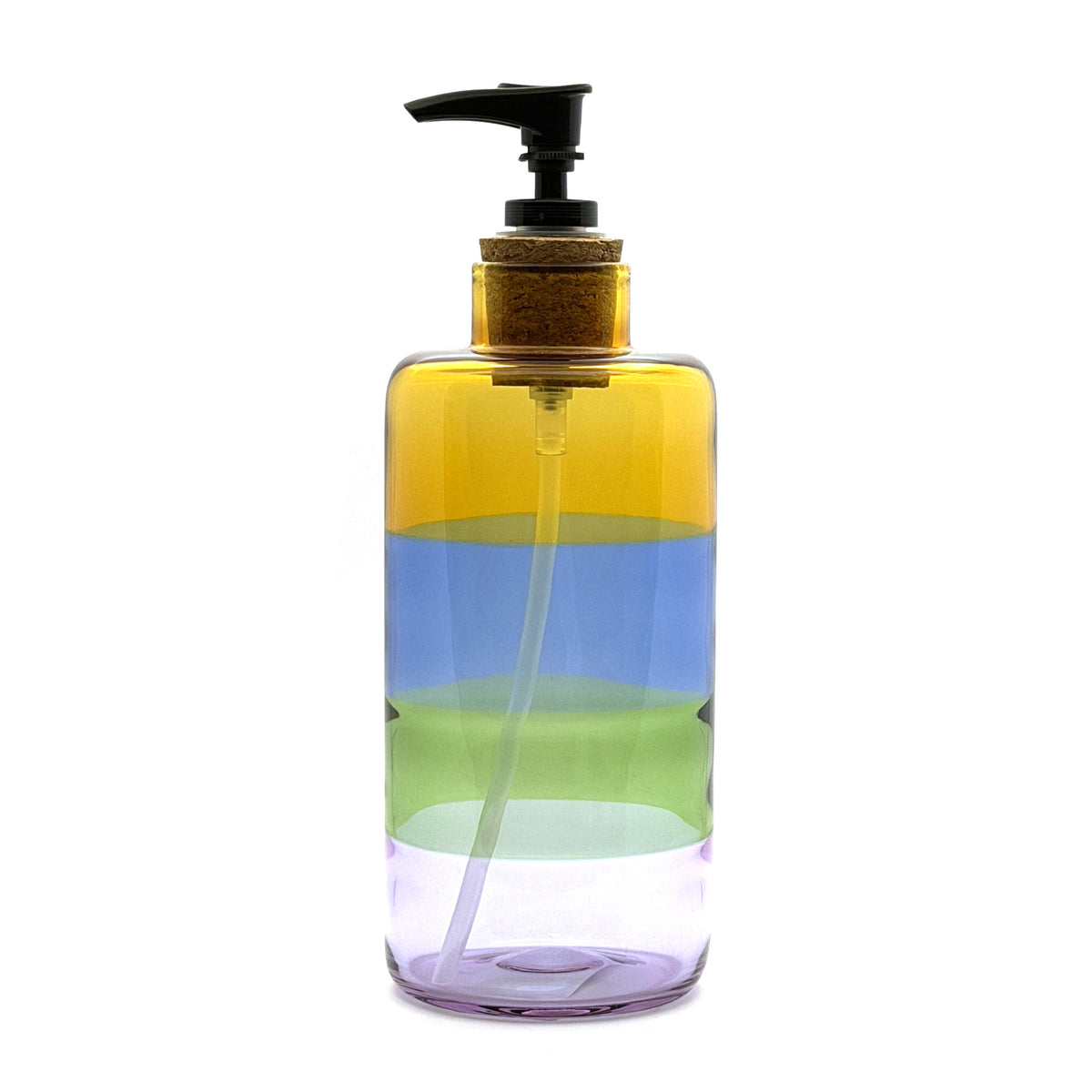 Distributeurs de savon en verre primitifs