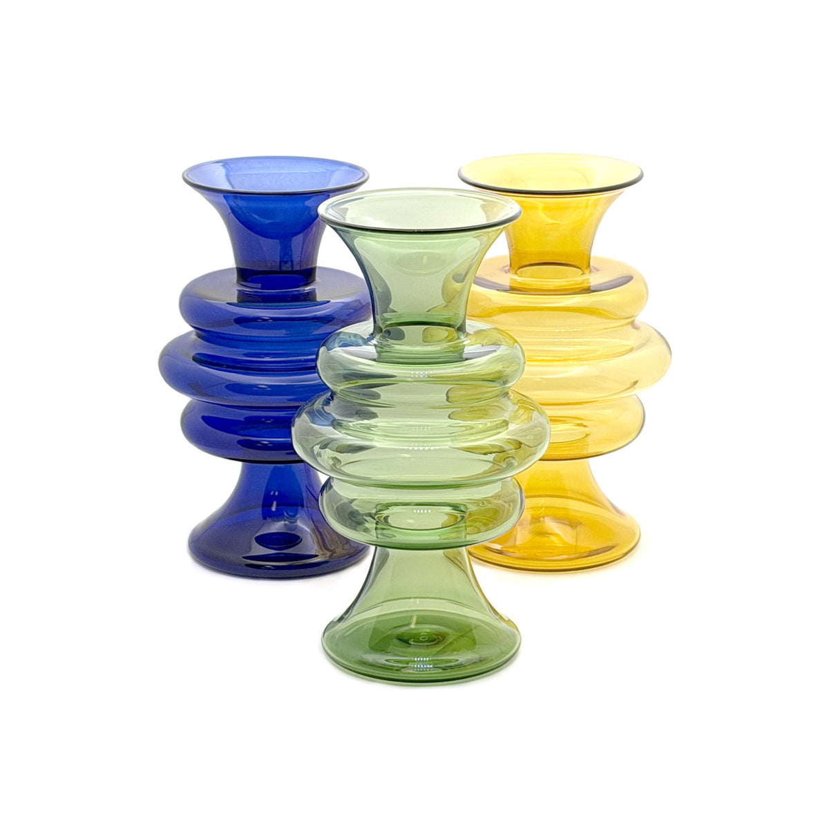 Primitive Glass Vases