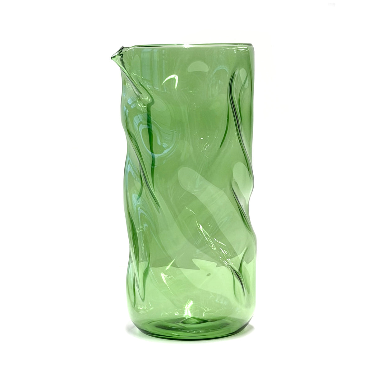 Primitive Glass Amorphous Pitcher