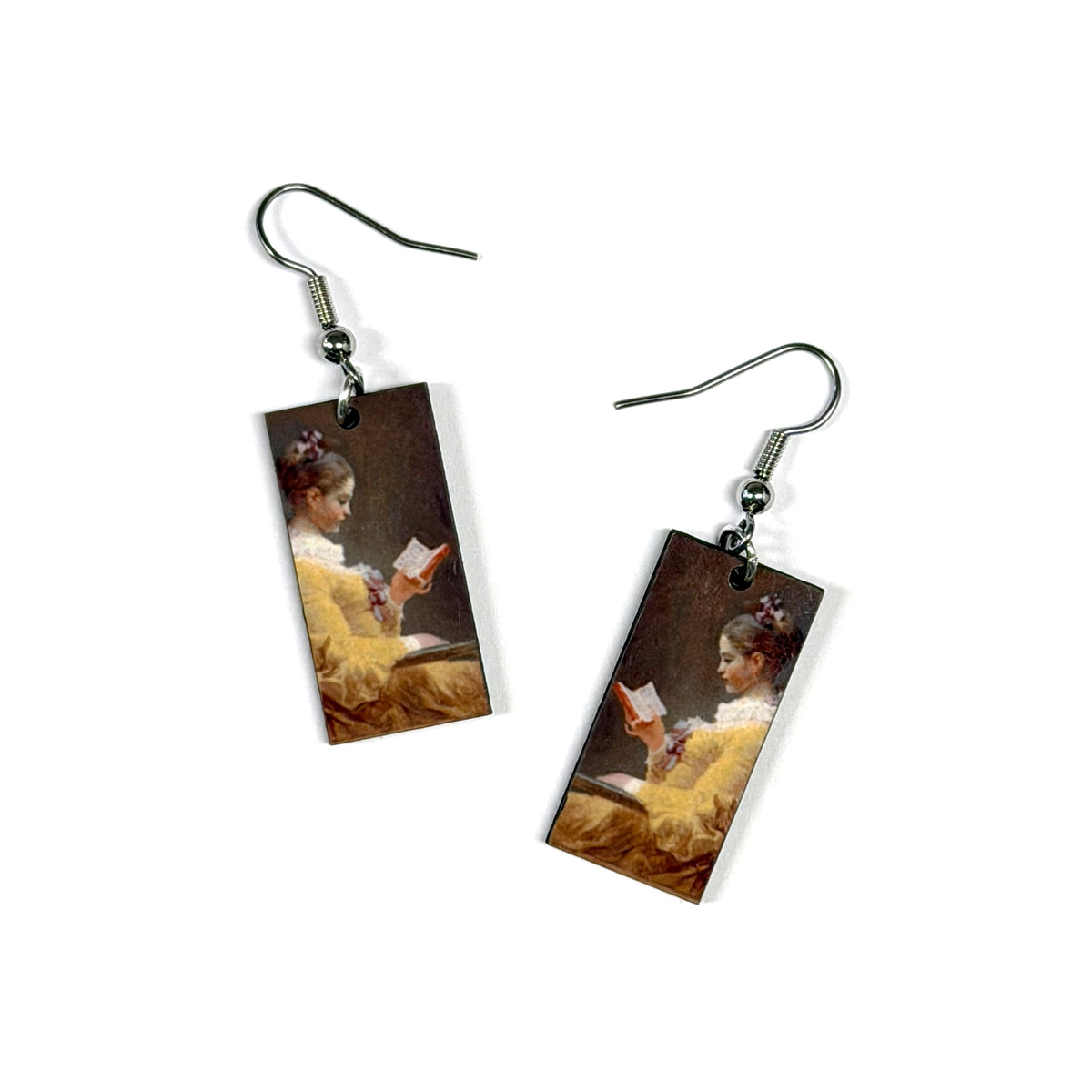 Famous Paintings Dangle Earrings