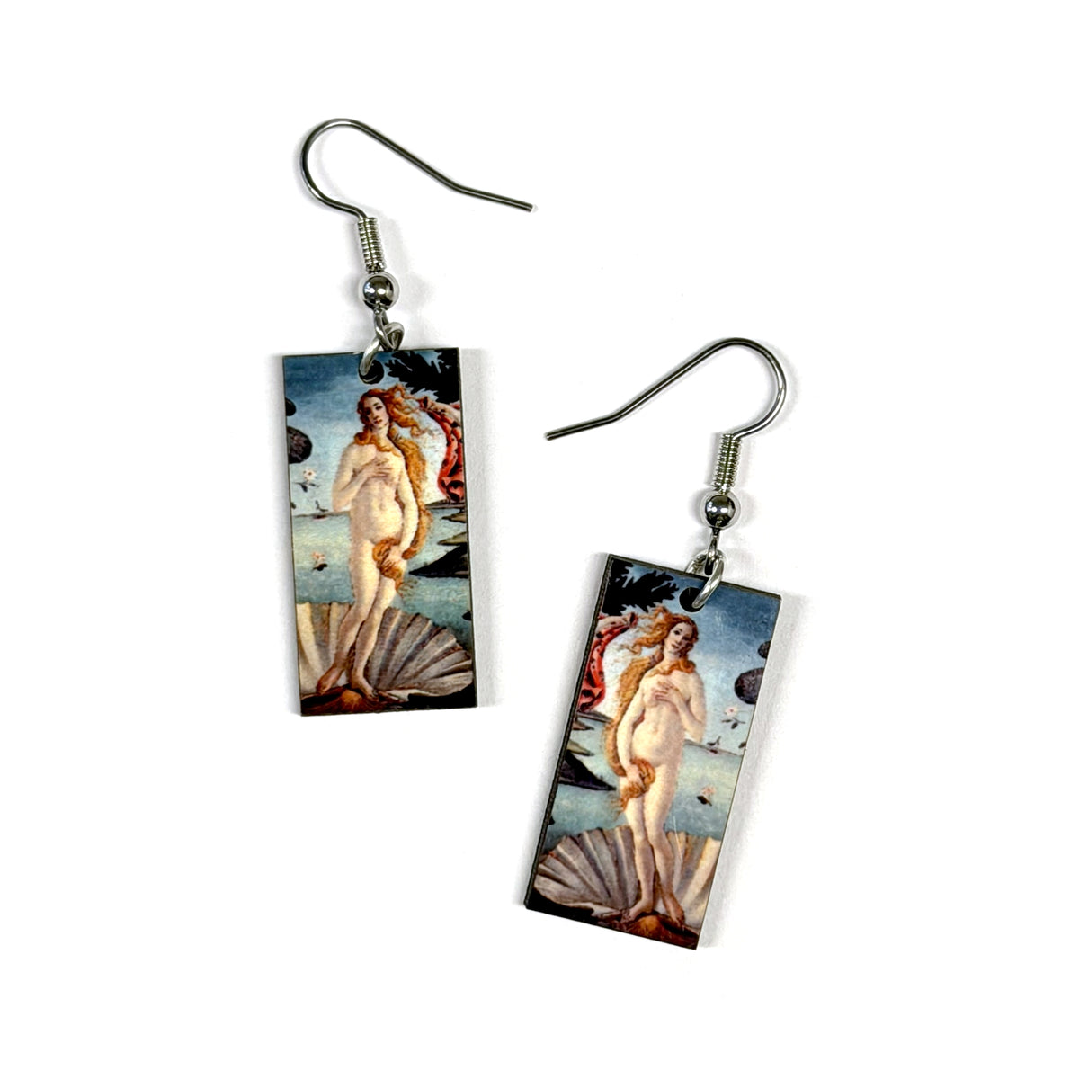 Famous Paintings Dangle Earrings