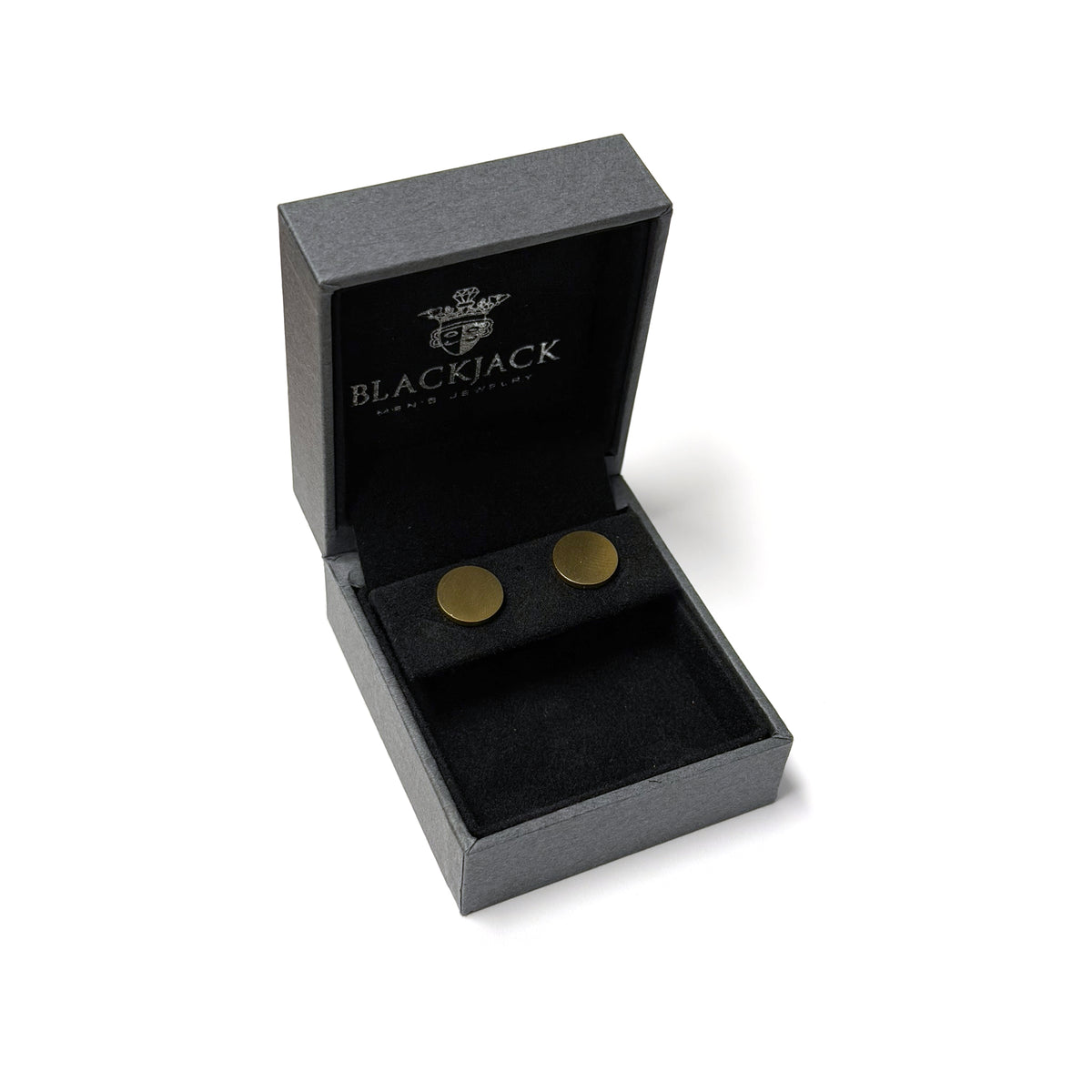 Gold Stainless Steel Stud Earrings