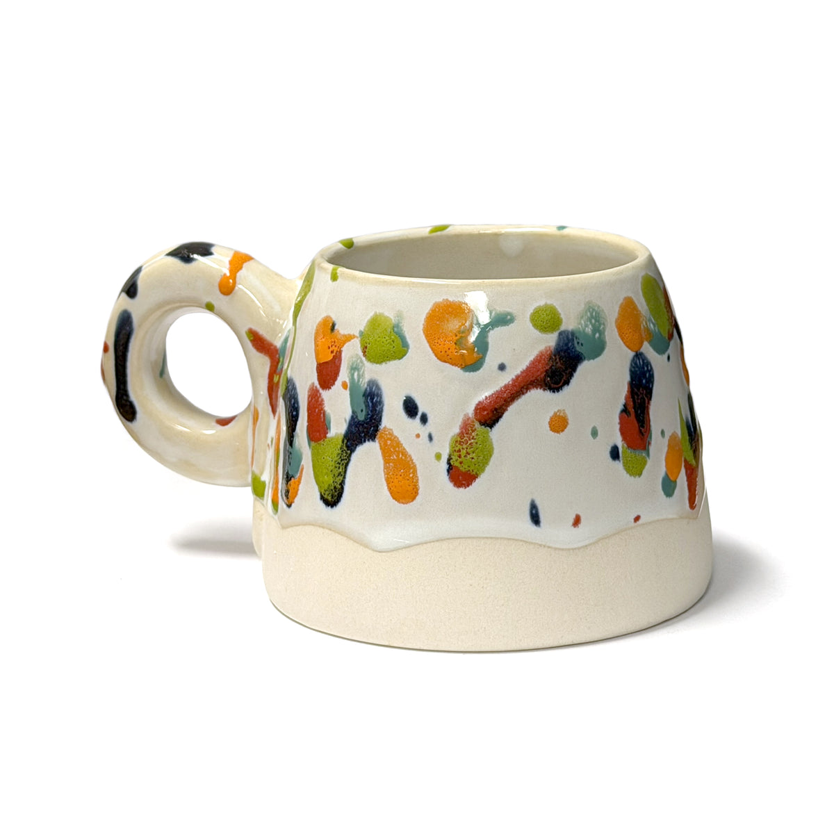 Handmade Speckled Stoneware Dishware