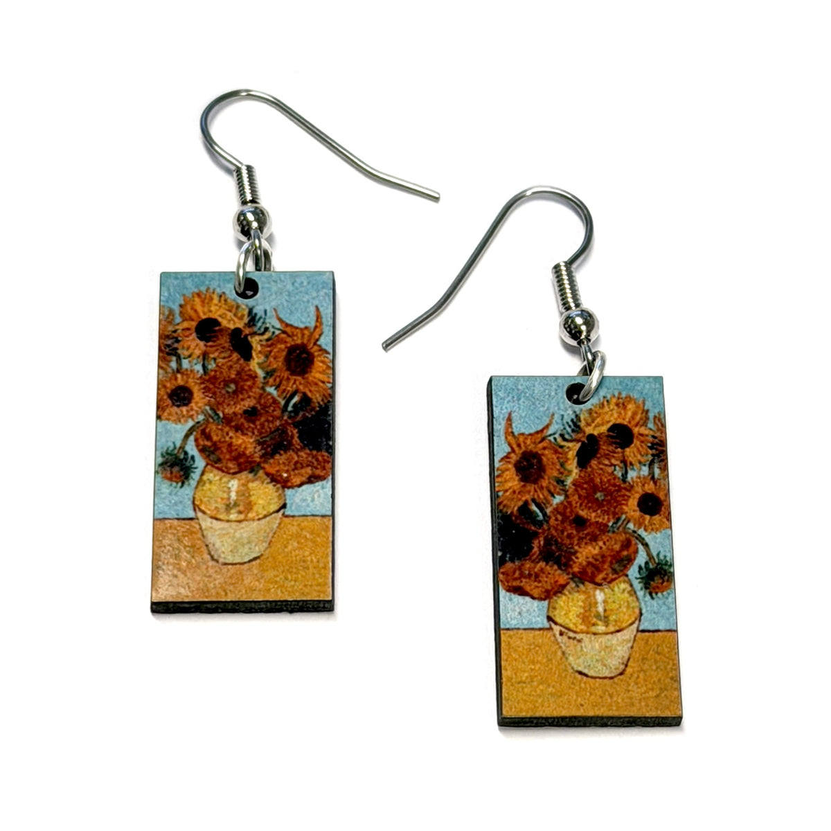 Famous Paintings Dangle Earrings
