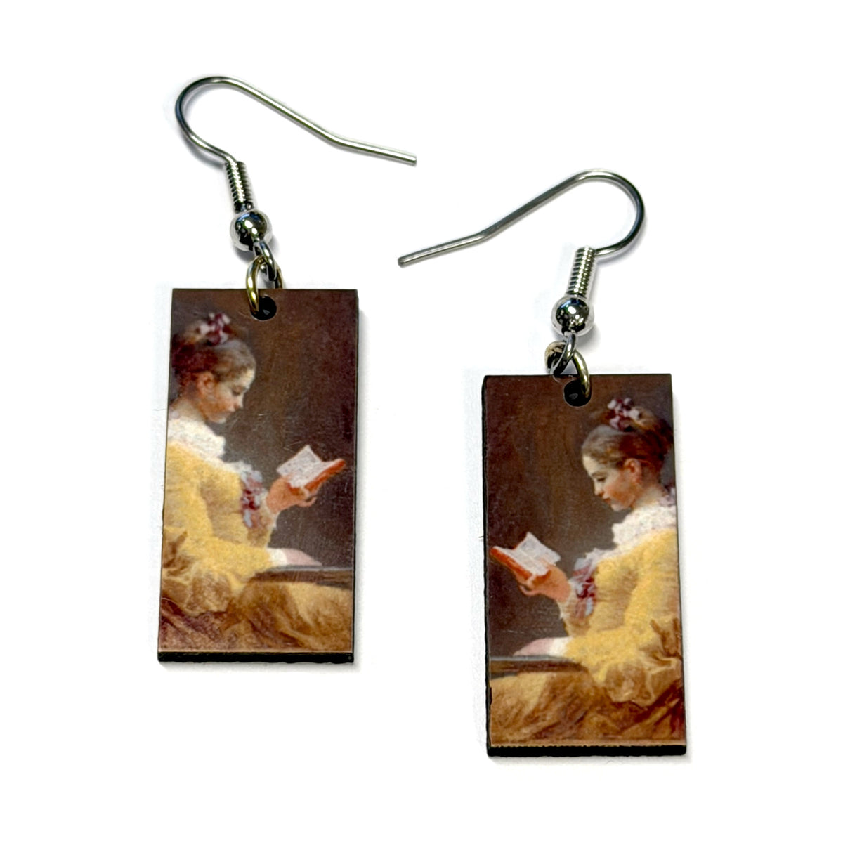 Famous Paintings Dangle Earrings