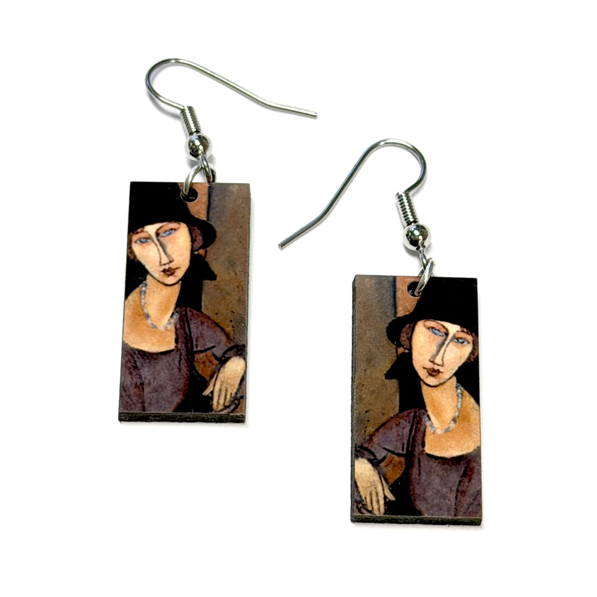 Famous Paintings Dangle Earrings