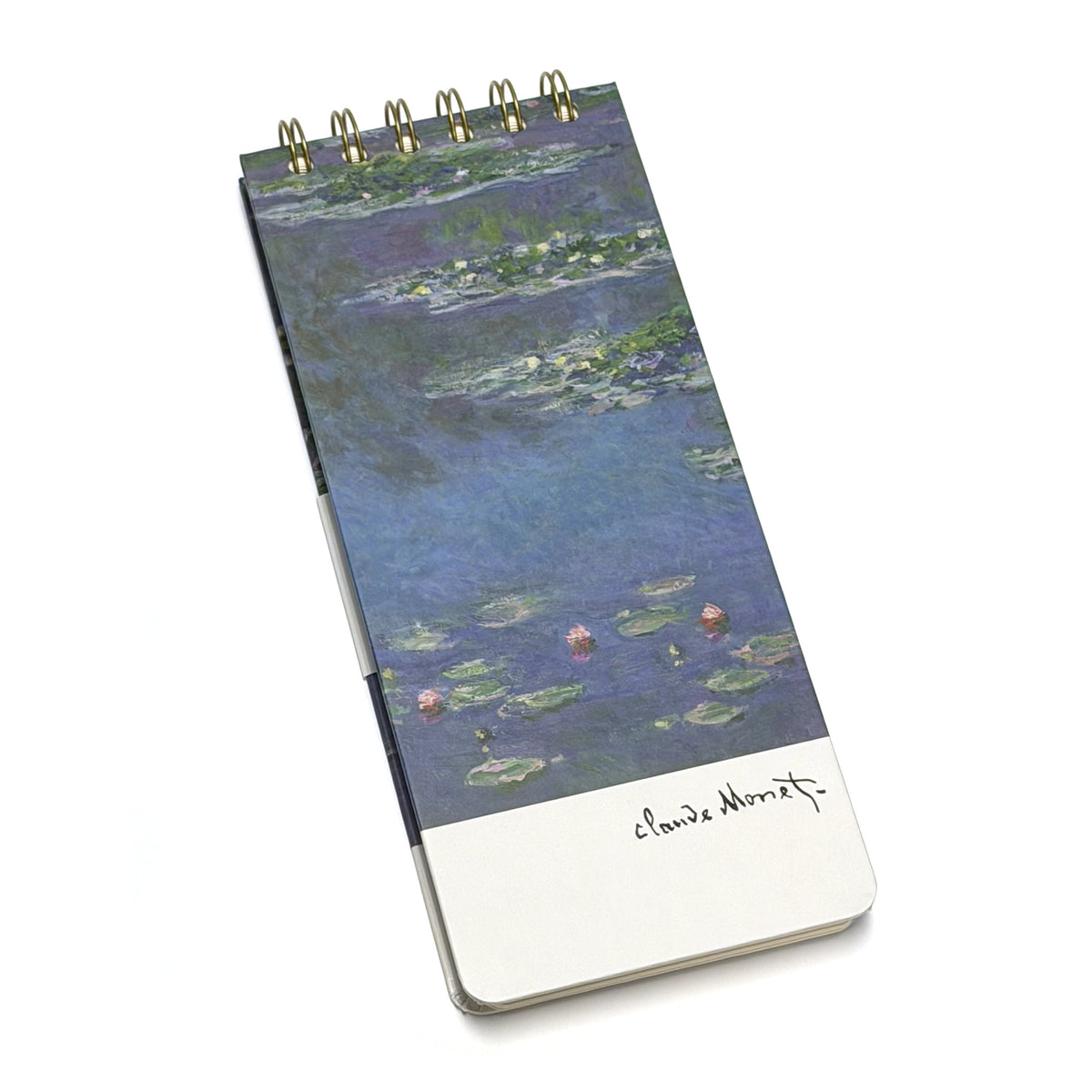 Tall Chunky Monet Waterlilies Notepad