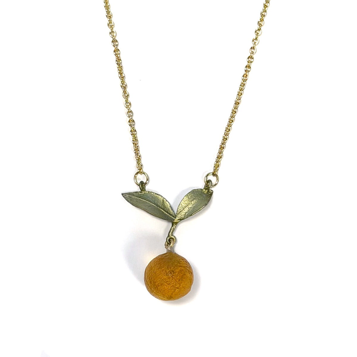 Michael Michaud Orange Blossom Dainty Drop Pendant