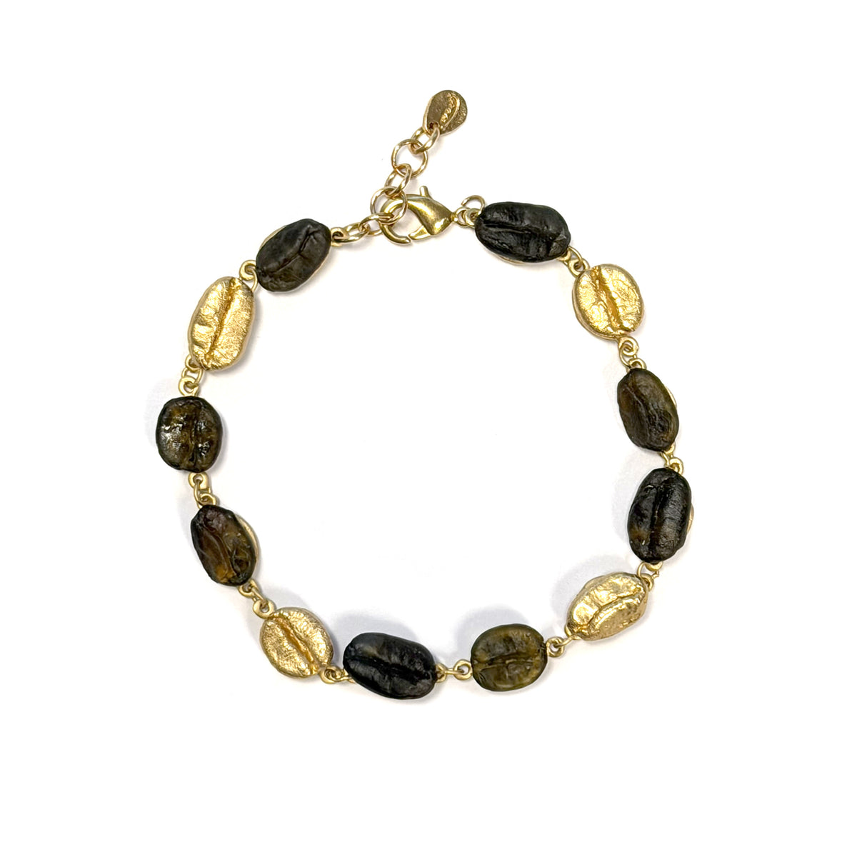 Michael Michaud Roasted Coffee Bean Bracelet