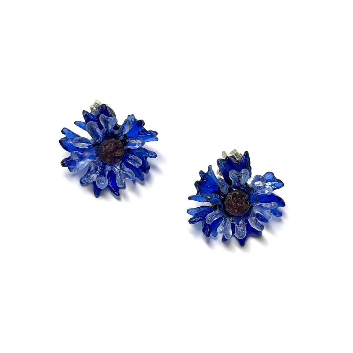 Michael Michaud Cornflower Post Earrings