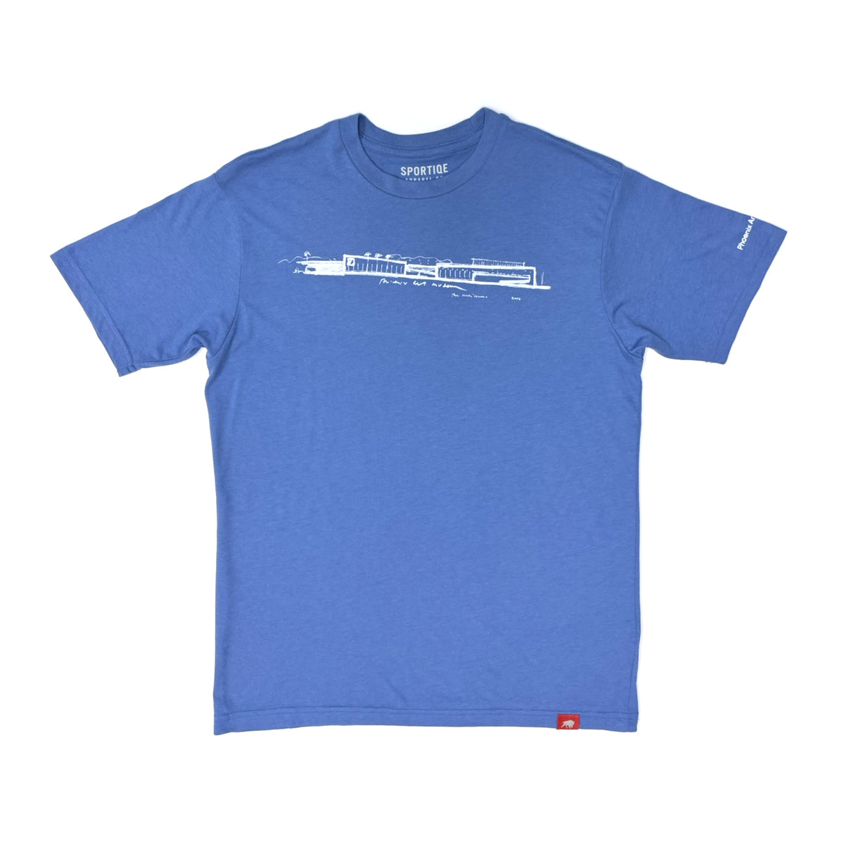 T-shirt croquis d'architecture