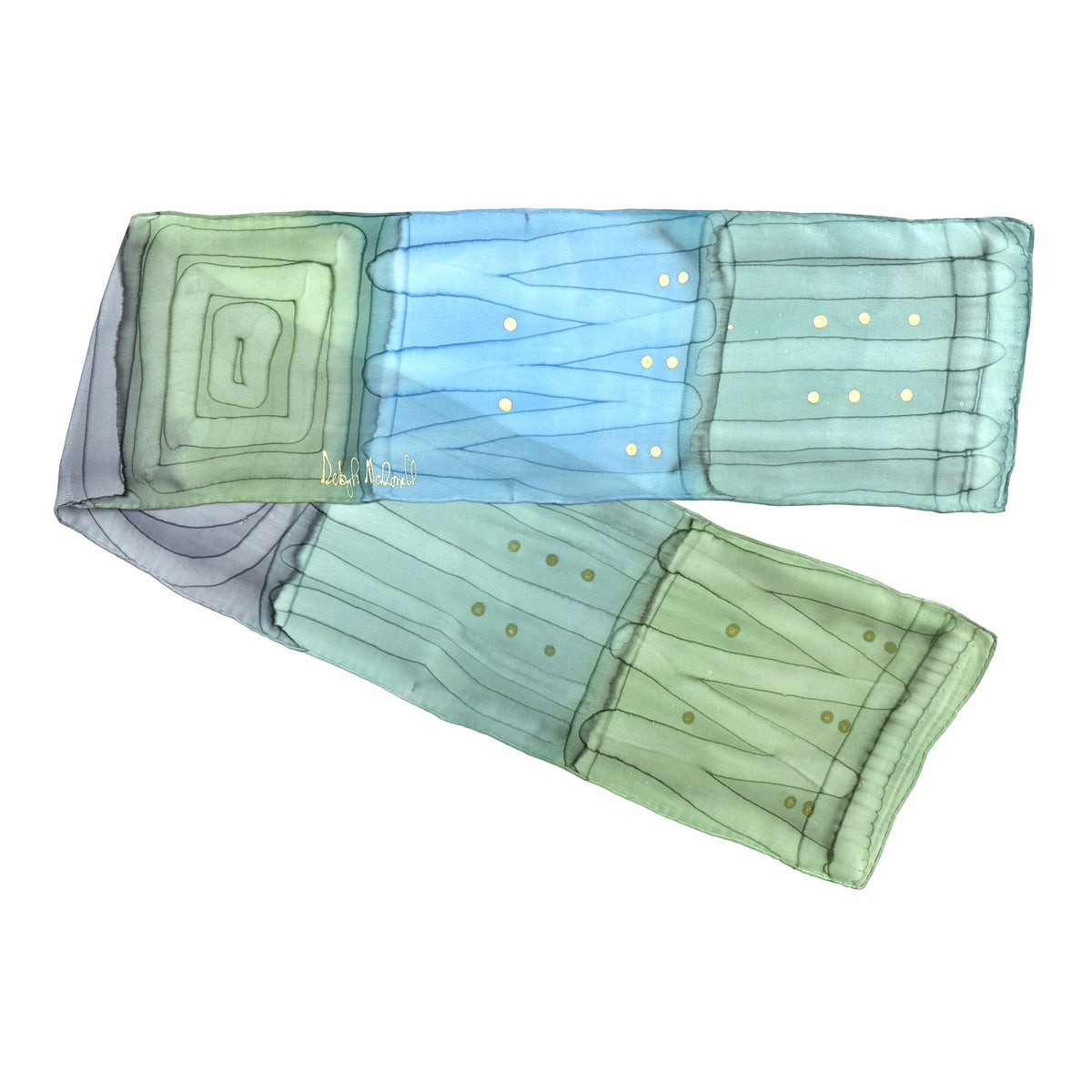 Deboragh McDonnell Small Hand-Painted Scarves