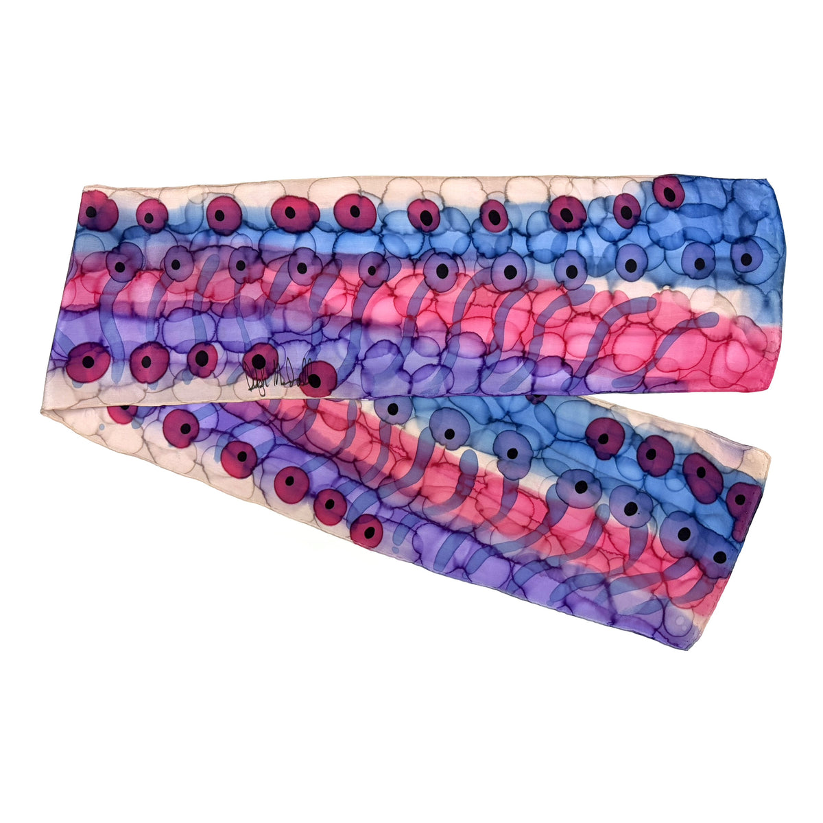 Deboragh McDonnell Small Hand-Painted Scarves