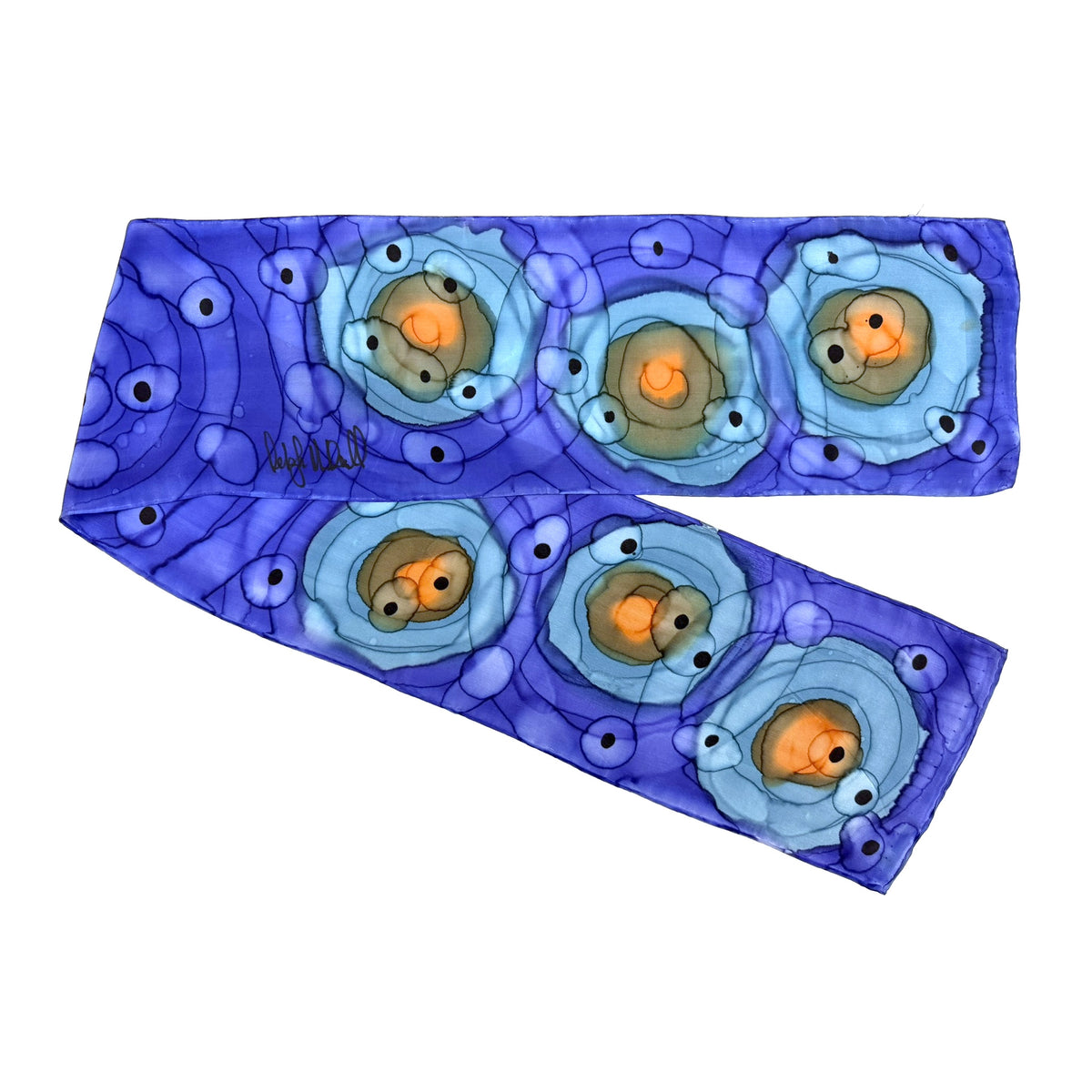 Deboragh McDonnell Small Hand-Painted Scarves