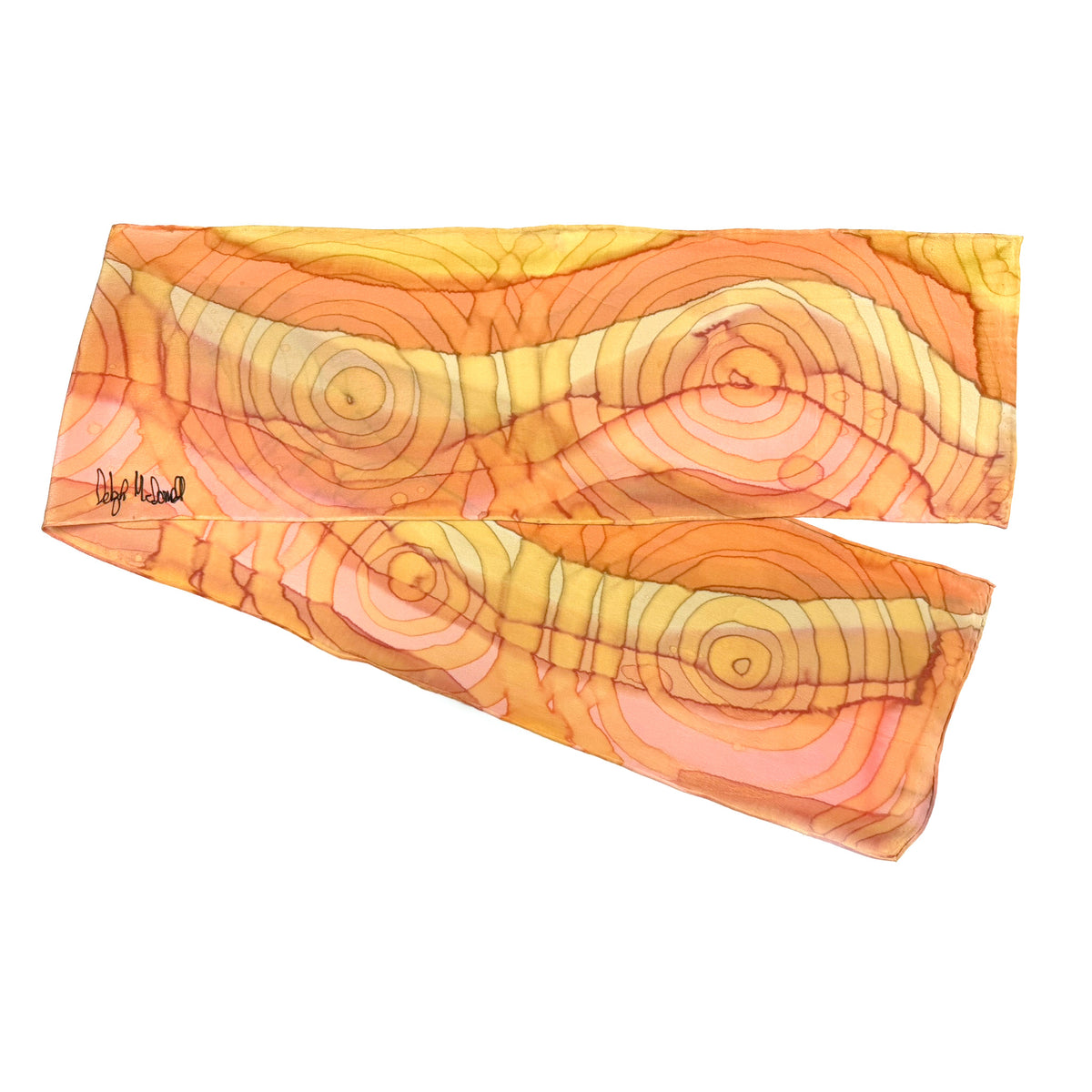 Deboragh McDonnell Small Hand-Painted Scarves