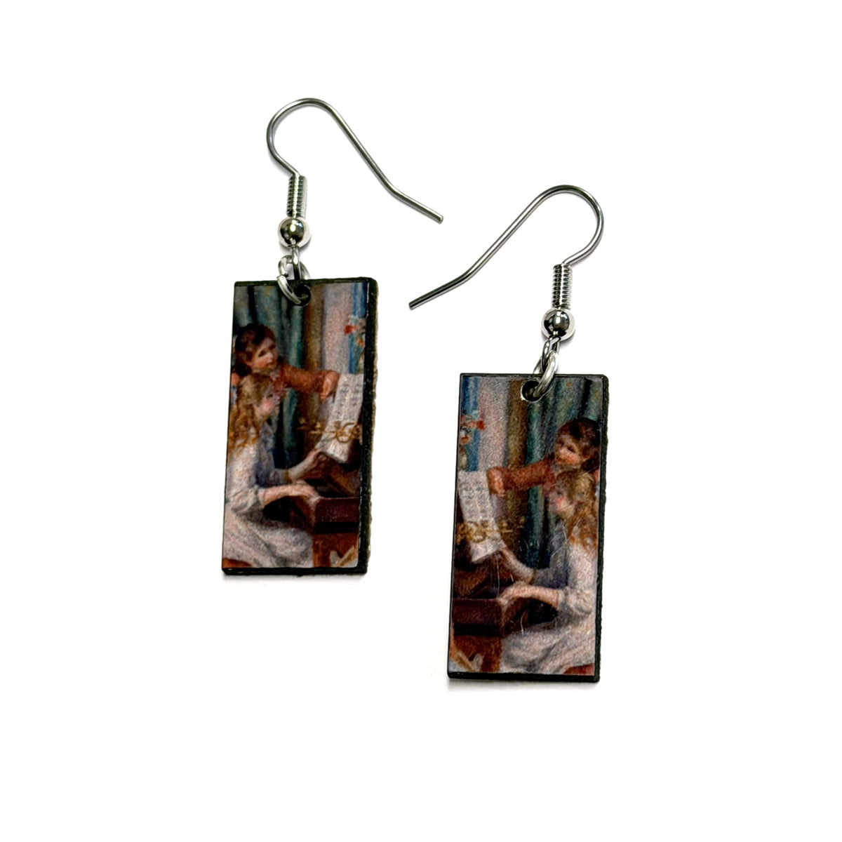 Famous Paintings Dangle Earrings