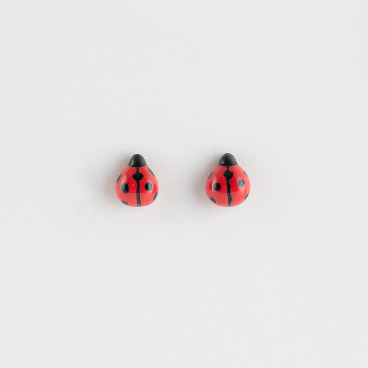Nach Ladybug Stud Earrings