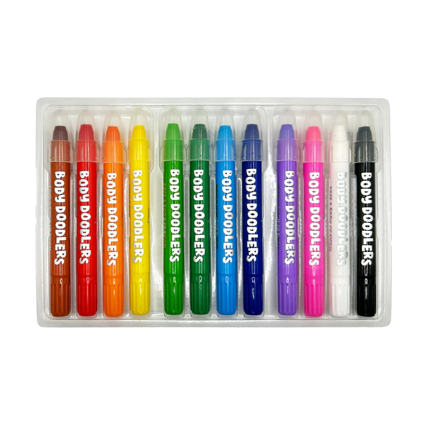 Body Doodlers - Face & Body Crayons - Set of 12
