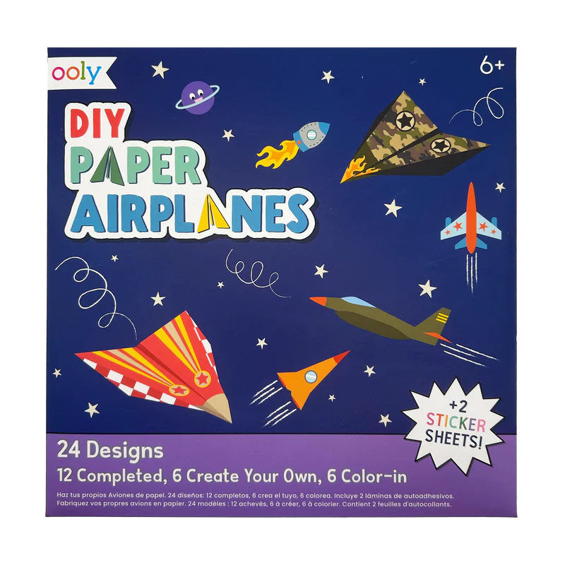 DIY Paper Airplanes Activity Kit