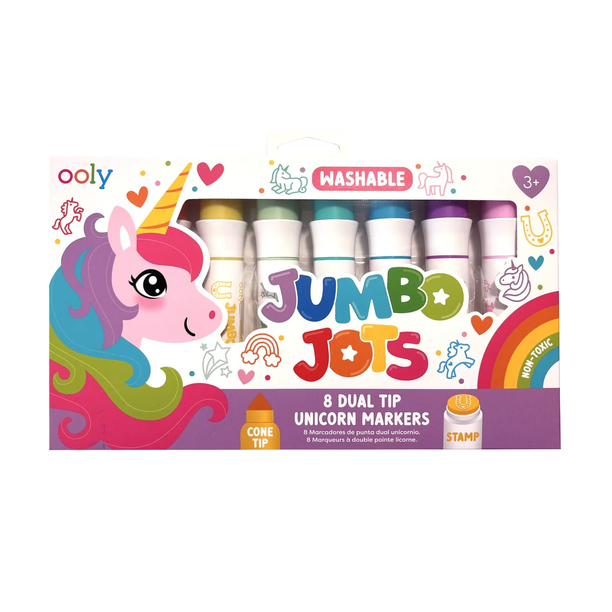 Jumbo Jots Dual Tip Stamp Markers