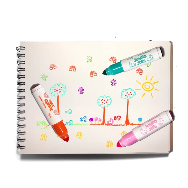 Jumbo Jots Dual Tip Stamp Markers