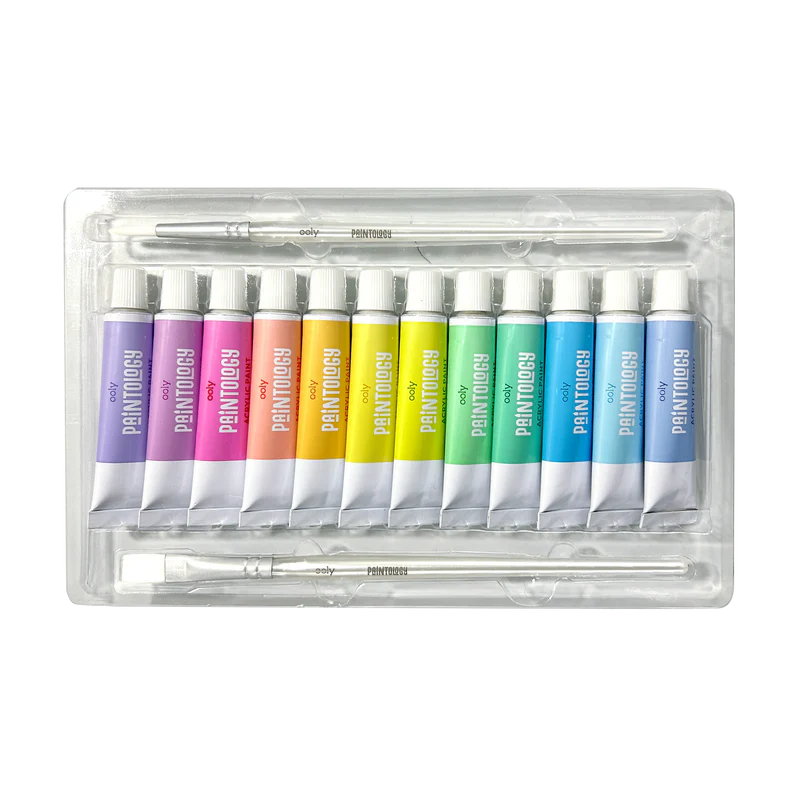 Paintology Acrylic Pastel Paints Set of 12