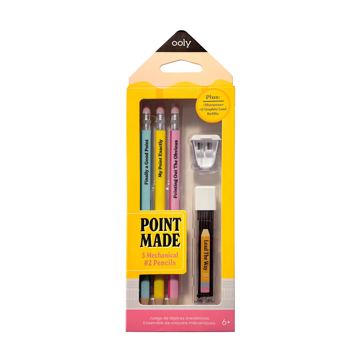 Point Made Mechanical Graphite Pencils