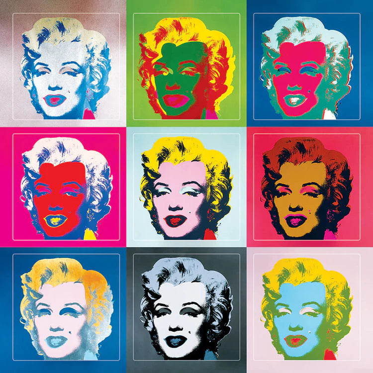 Appliquer des autocollants Feuille d&#39;autocollants Warhol Marilyn