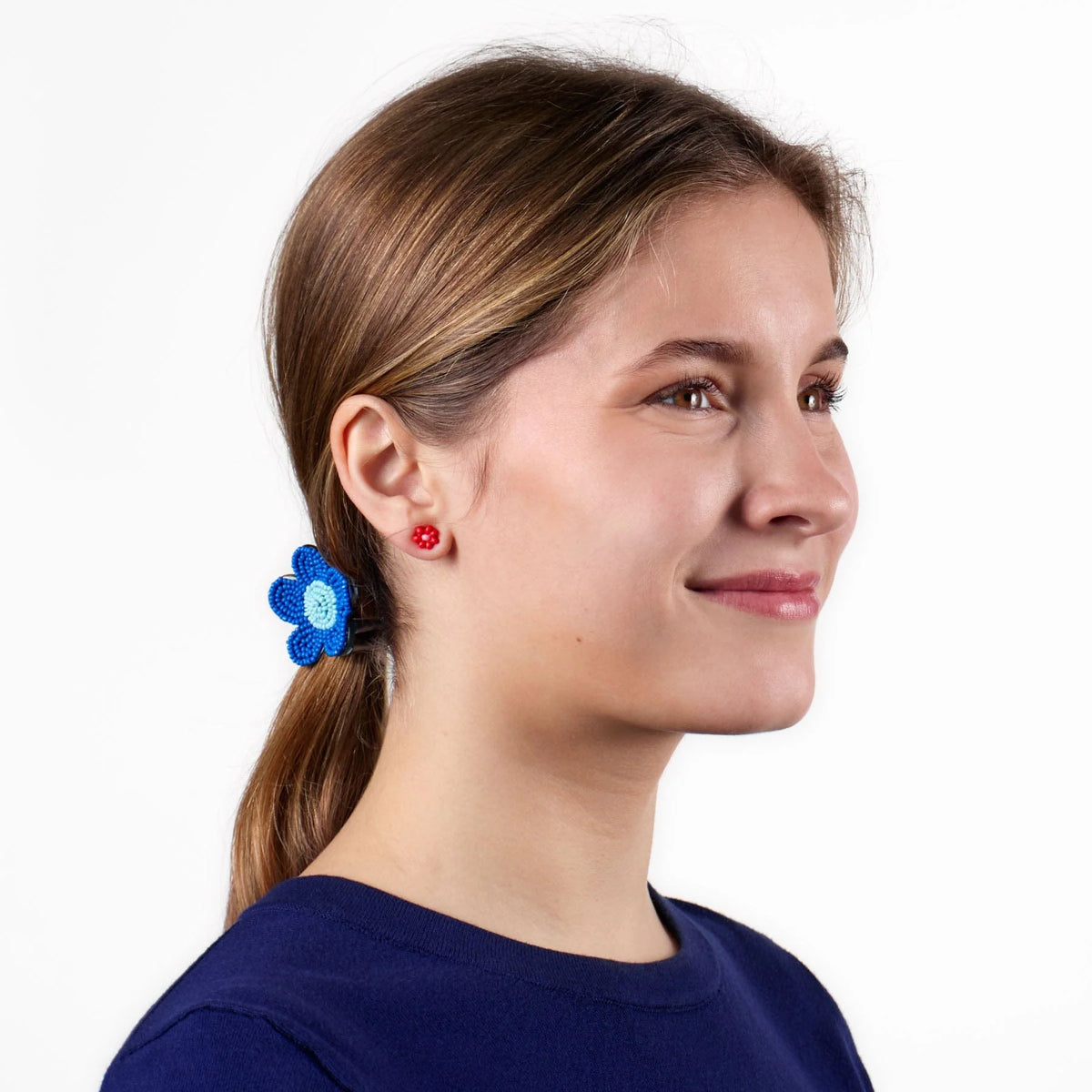 Tina Flower Earrings Trio Set