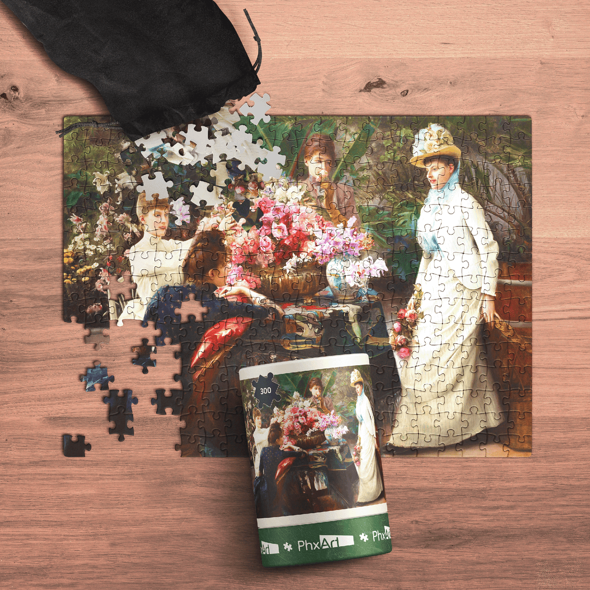 Puzzle Julius Stewart « Fleurs de printemps » 300 pièces