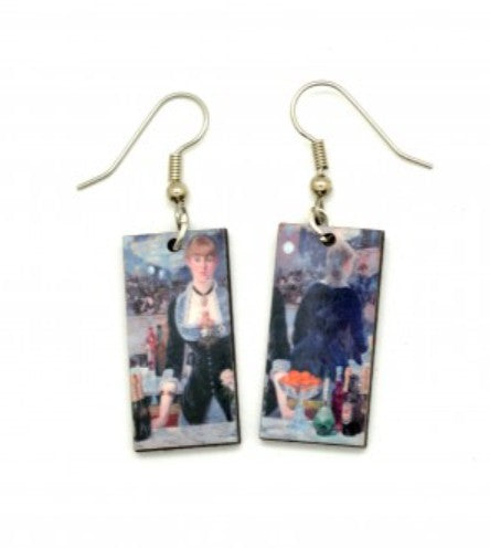 Famous Paintings Dangle Earrings