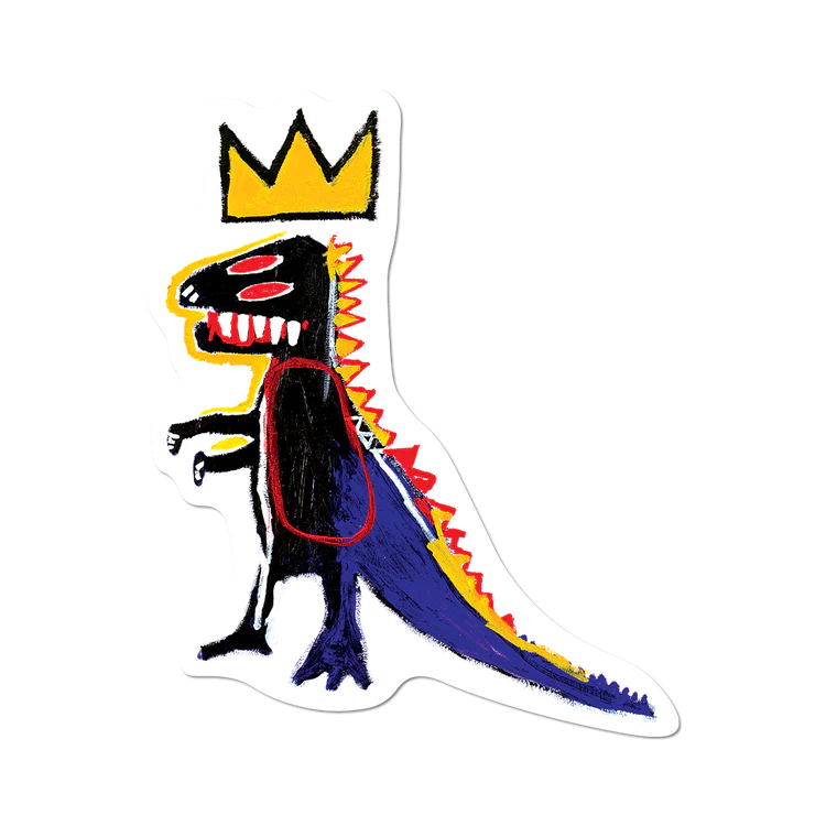 Apply Stickers Basquiat Pez Dispenser Die Cut Sticker