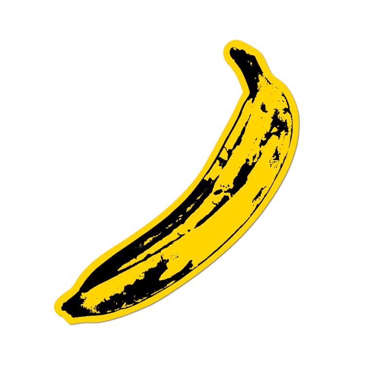 Apply Stickers Warhol Big Banana Die Cut Sticker